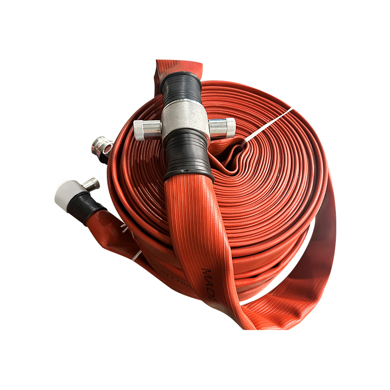 Легкий гибкий шланг Lay Flat из синтетического каучука для сельскохозяйственного орошения и пожаротушения